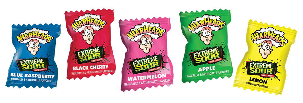 Warhead Sour 1oz Assorted 12ct
