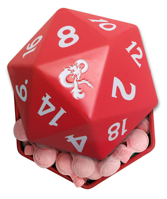 Dungeon & Dragons D20+1 Cherry Potion Tin 1.2oz 12ct