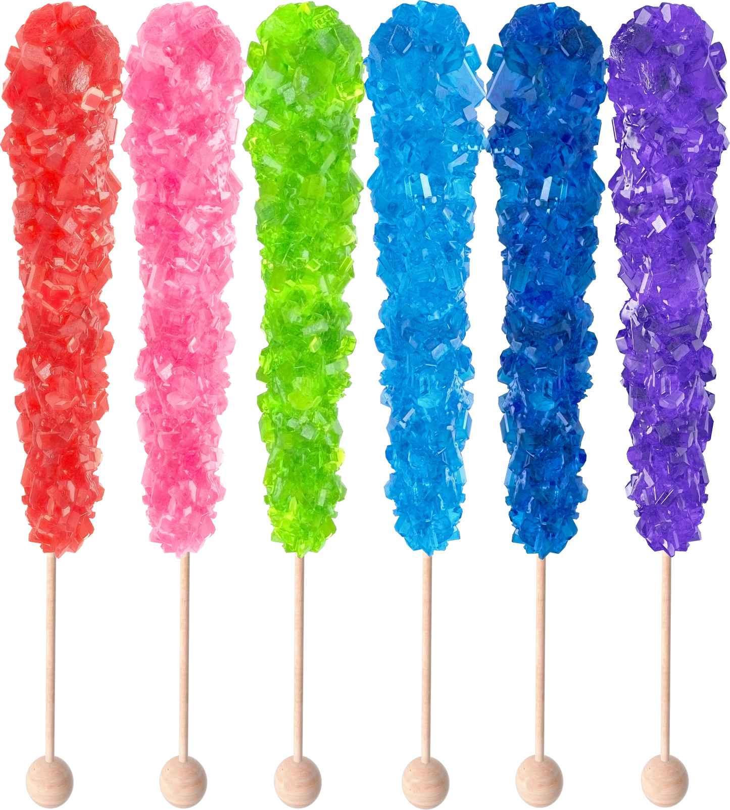 Roses Confection Assorted Crystal Sticks 120ct Unwrapped