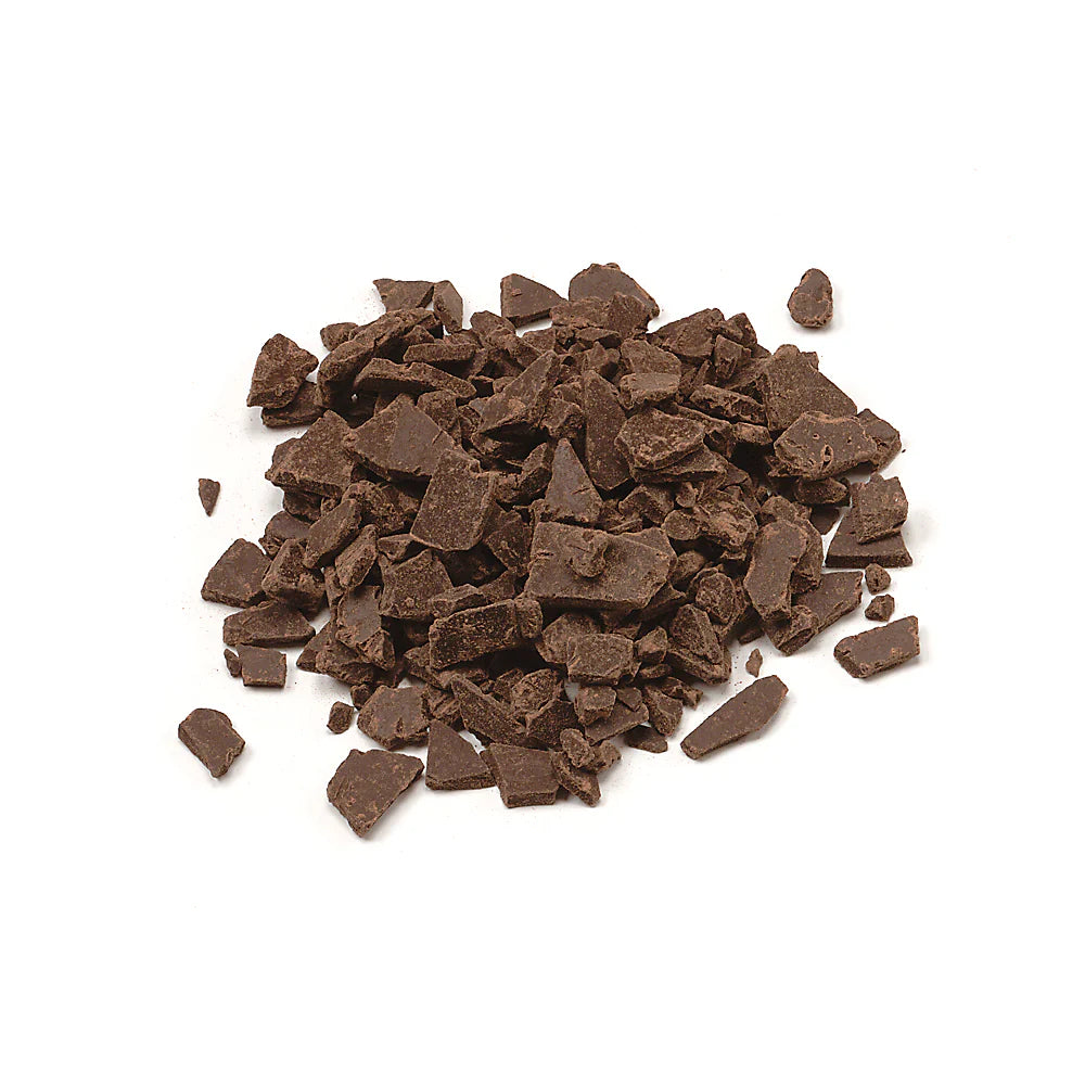 ETA 5/27 Wilbur V995 Brandywine Bittersweet Chocolate Chunks 27 (90 Viscosity) 50 lb CT
