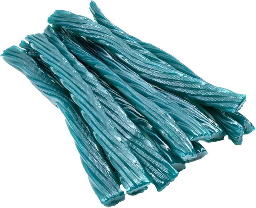 Kenny's Blue Raspberry 7" Jumbo Twists 8oz 12ct