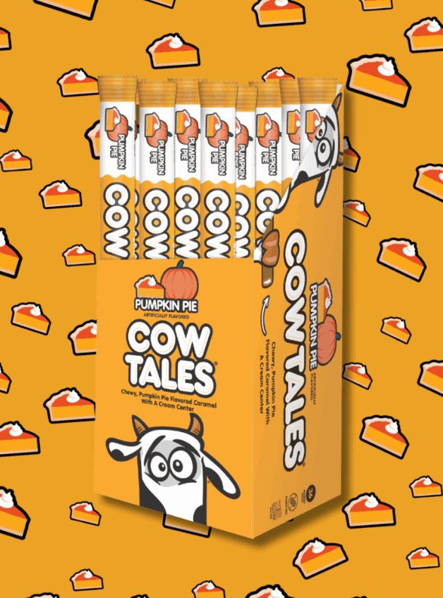 Goetze Pumpkin Pie Cow Tales 36ct