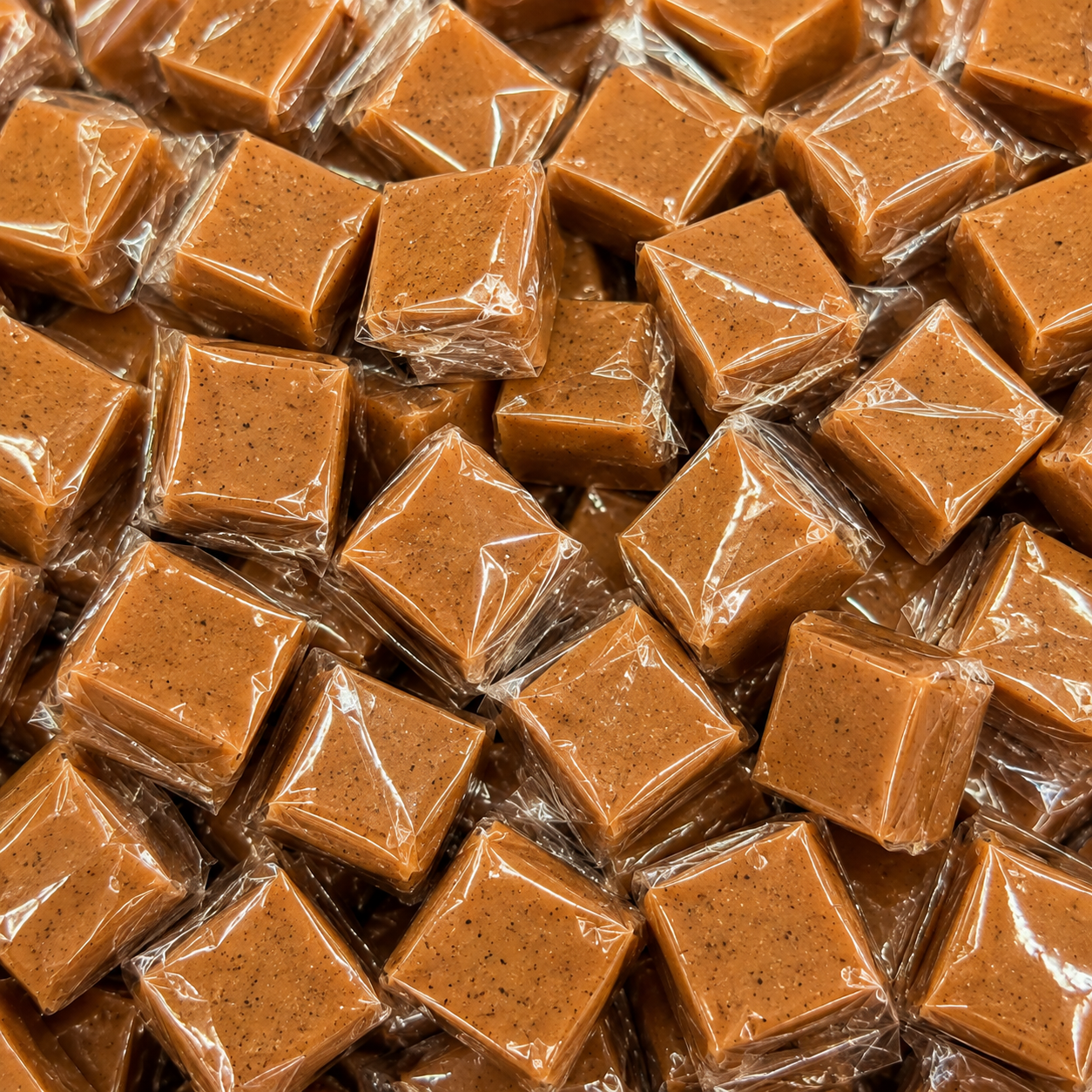 Pumpkin Spice Caramels Wrapped 5lb