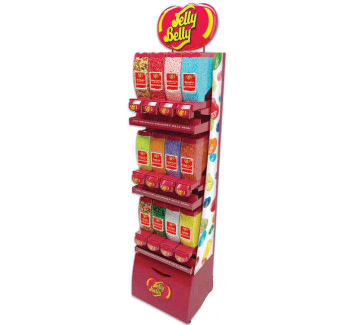 Jelly Belly Bulk Curved rack bulk free w/$400(order w/AC1131 & AC1132)