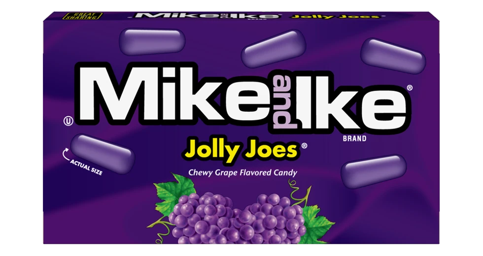 Mike & Ike Theater Box Jolly Joes 4.25oz 12ct