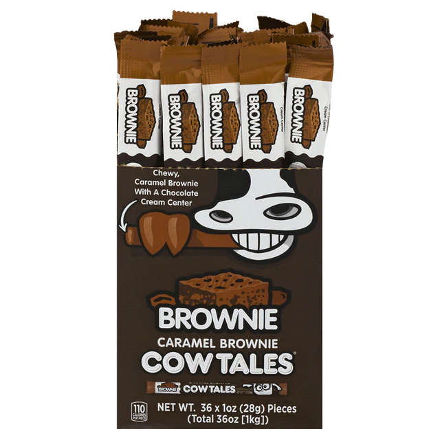 Goetze's Cow Tales Box Caramel Brownie 36ct