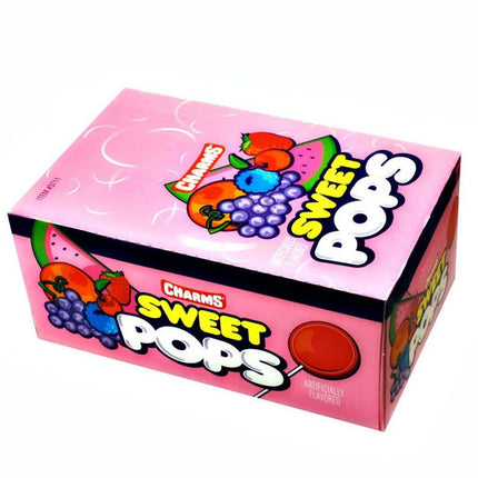 Charms Sweet Flat Pops 100Ct