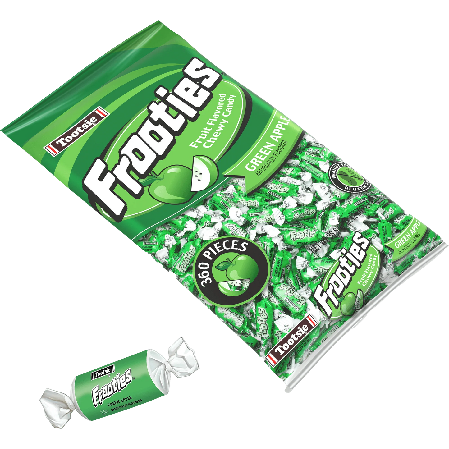 Tootsie Frooties Green Apple 360ct