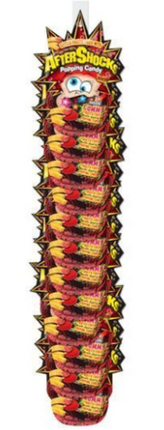 Foreign Candy Company Aftershocks Gummy Fries With Popping Candy Dip 12ct Clip Strip