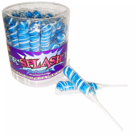 Alberts Color Splash Lollipops Royal Blue 30ct - Royal Wholesale