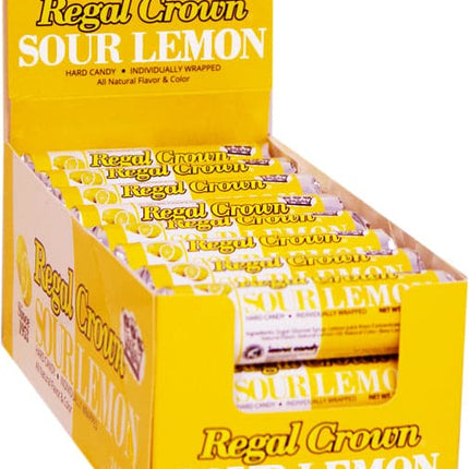 Iconic Regal Crown Sour Lemon Rolls 24ct - Royal Wholesale