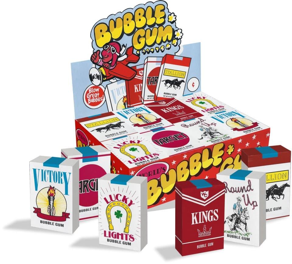 World Bubble Gum Cigarettes 24ct - Royal Wholesale