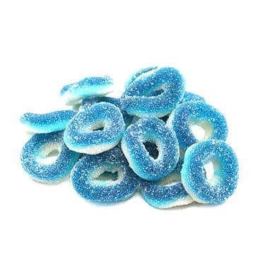 Kervan Blue Raspberry Rings 5lb - Royal Wholesale