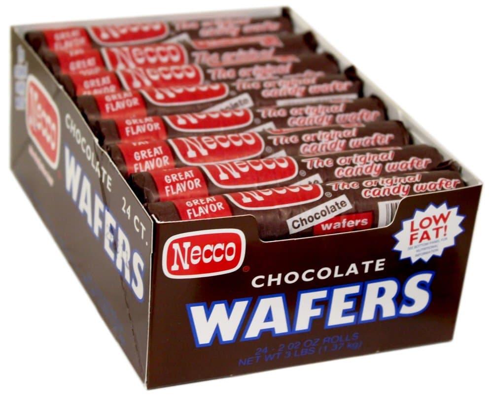 Necco Chocolate Wafers Assorted 24ct - Royal Wholesale