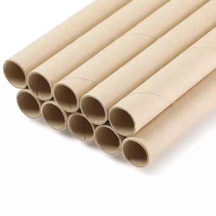 Bamboo Fiber Paper Straw 10 x 240mm 50pcs 200 packs 10K carton - Royal Wholesale