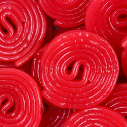 Gerrit Verburg Strawberry Red Licorice Wheels 4.4lb - Royal Wholesale