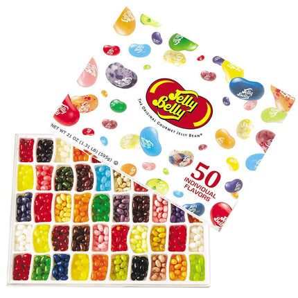 Jelly Belly 50 Flavor Jelly Bean Gift Box 21oz 6ct - Royal Wholesale