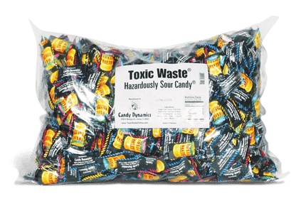 Toxic Waste Sour Candy 1000 Piece Bag - Royal Wholesale