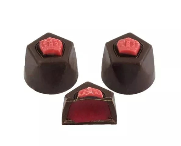 Asher Dark Chocolate Raspberry Truffles 6lb - Royal Wholesale