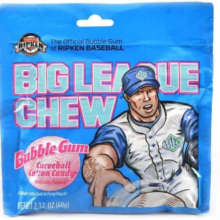 Big League Chew Cotton Candy 12ct - Royal Wholesale