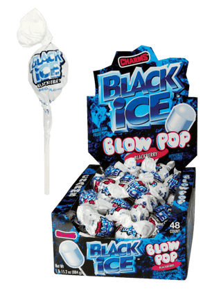 Charms Black Ice Blow Pop 48ct