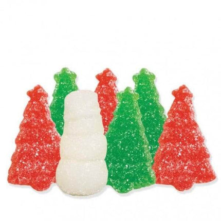 Back in Stock! Albanese Gummi Snowman and Trees Sanded 4.5lbs