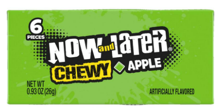 Now and Later Apple 24 Ct - Royal Wholesale