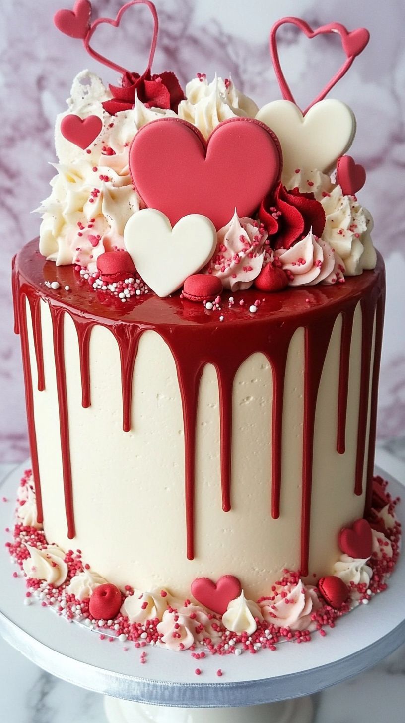 Using Chocolate to Make the Perfect Valentine’s Day Cake 💕🍫