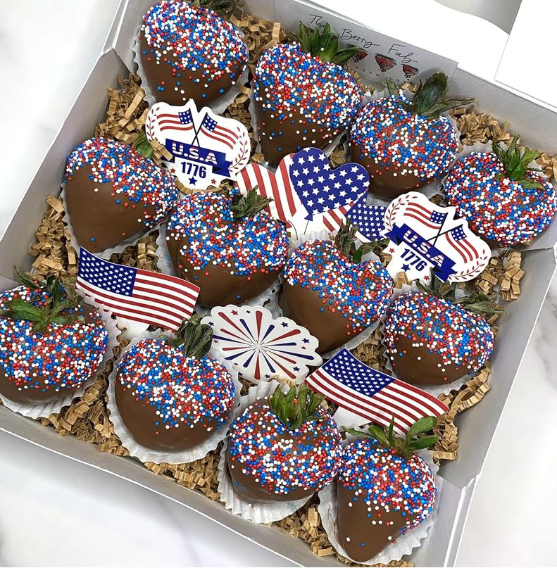 Dip Into Patriotism: Memorial Day Chocolate-Covered Strawberries Made Easy