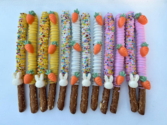 Easter Fun Made Sweet: Chocolate-Covered Pretzels for the Whole Family
