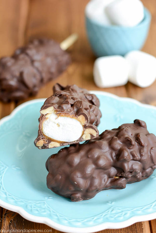 Dive Into Decadence: Chocolate-Covered Marshmallows with Caramel