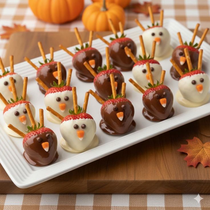 Indulge in the Season: Delicious Thanksgiving Chocolate-Covered Treats