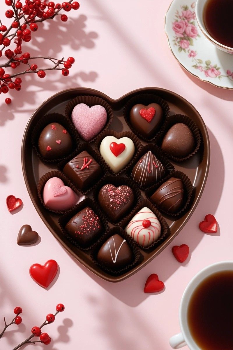 Create the Perfect Valentine’s Day Hot Chocolate Bar with Chocolate and Candy ❤️☕🍫