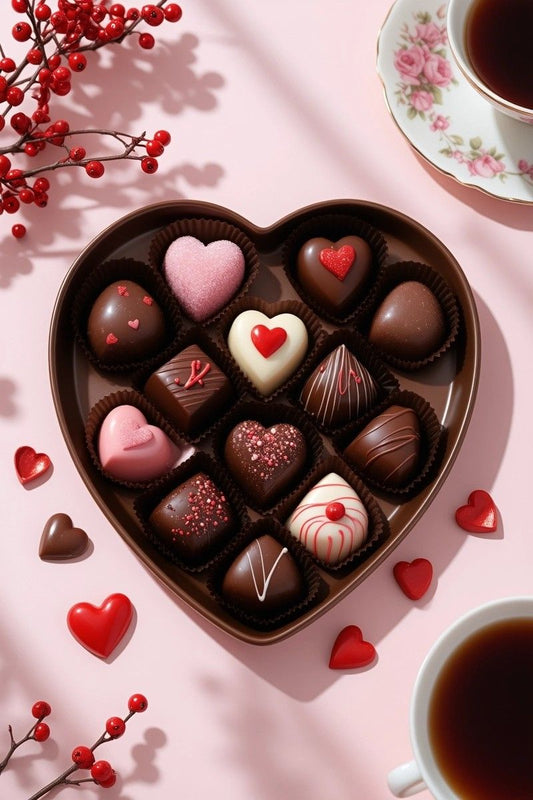 Create the Perfect Valentine’s Day Hot Chocolate Bar with Chocolate and Candy ❤️☕🍫