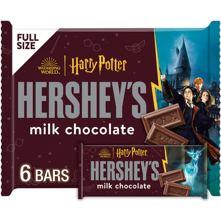 Hershey's Milk Chocolate Harry Potter Standard Bar 6-Pack 9.3 oz
