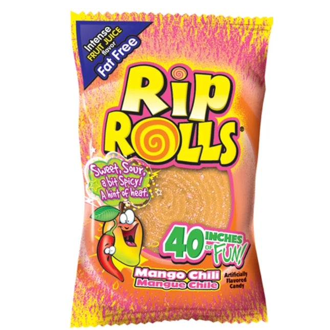 Foreign Candy Company Rip Rolls Mango Chili 24ct