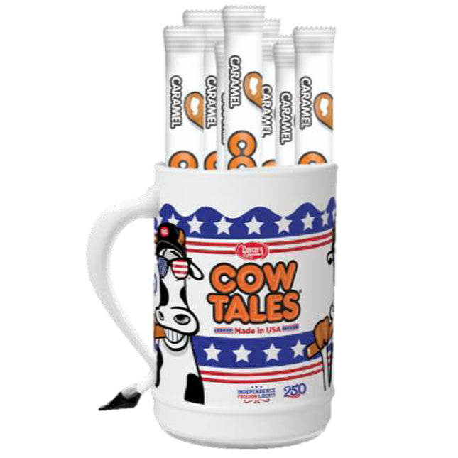 Goetze Cow Tales Vanilla Tumbler USA 250th 100ct
