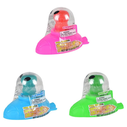 Koko's Pull Back Spaceship Lolli 12ct