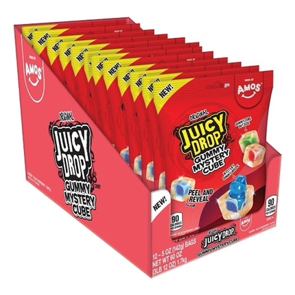Juicy Drop Gummy Mystery Cube Original 5oz 12ct