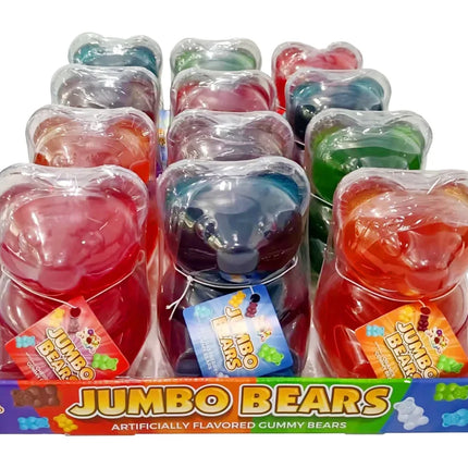 Alberts Giant Gummy Bear Assorted 12oz 12ct