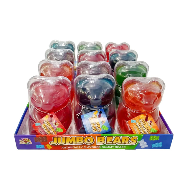 Alberts Giant Gummy Bear Assorted 12oz 12ct