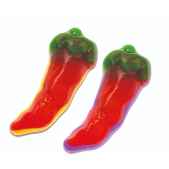 Vidal Gummi Spicy Fire Peppers 2.2lb
