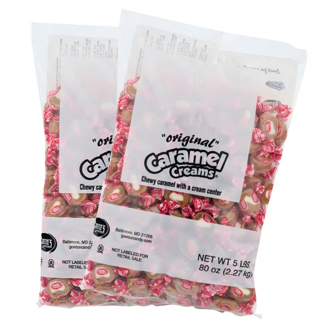 Goetze Vanilla Caramel Creams 10lb