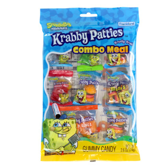 Frankford Krabby Patty Gummyi Combo Meal Bag 2.6oz 12ct