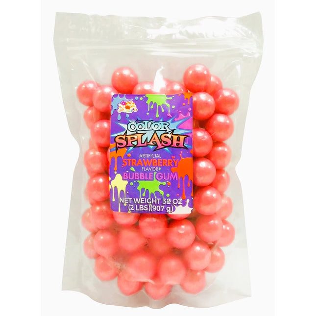 Alberts Bulk Color Splash Gumball 1" Pearl LIght Pink 2lb