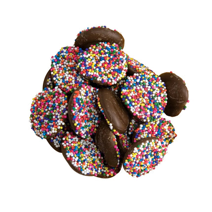 Asher Milk Chocolate Nonpareils With Multi Seeds 8lb
