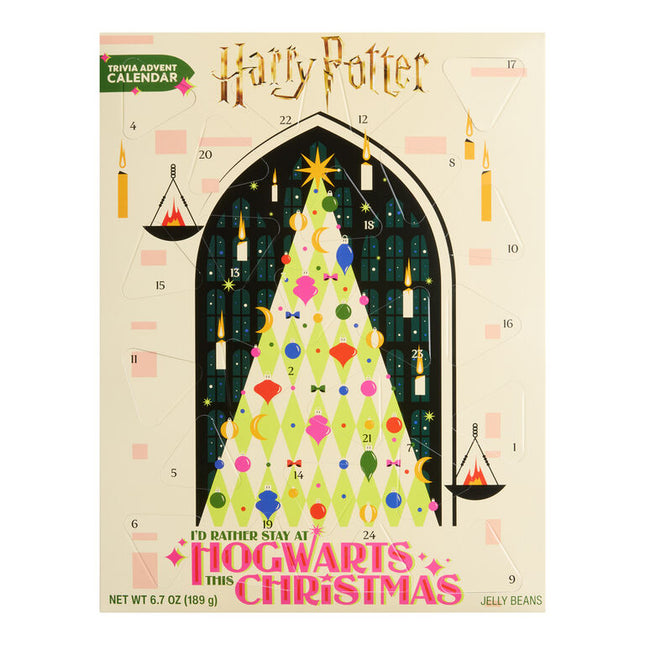 Jelly Belly Harry Potter Trivia Advent Calendar 6.7oz 6ct