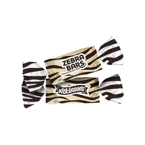Atkinson Bulk Zebra Peanut Butter Bars 30lb