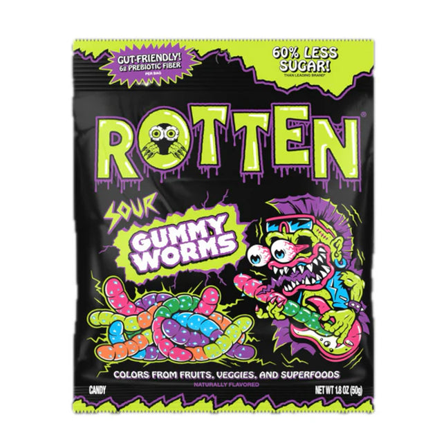 Rotten Sour Worms 1.8oz 8ct