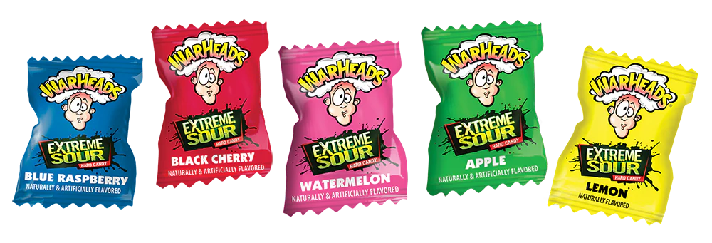 Warhead Sour 1oz Assorted 12ct